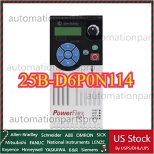Brand New Factory Sealed Allen-Bradley 25B-D6P0N114 PowerFlex 525 AC Drive ！