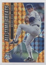 2021 Panini Mosaic All-Time Greats Reactive Orange Prizm Nolan Ryan HOF b8c