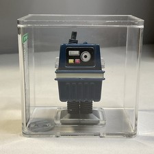 Star Wars 1977 Vintage Kenner Power Droid  HK  Loose AFA 80  Nice Stickers Feet