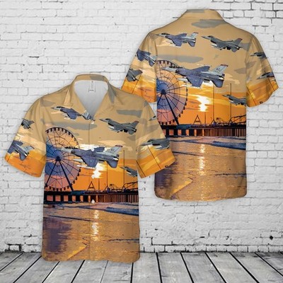 New Jersey Air National Guard 177th Fighter Wing F 16 Fighting Falcons Hawaiian