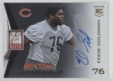 2015 Panini Donruss Elite Rookie Signatures Eddie Goldman #ERS-EG Auto 2r5