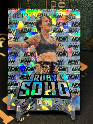 2024 Upper Deck AEW Allure Ruby Soho AEW Logo Parallel #174/199 SP