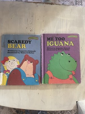 2-sweet pickles books Scary Bear & Me Too Iguana Children s Weekly Reader Books
