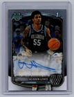 2025-26 Bowman #CPA-AL Acaden Lewis Chrome Prospect Autographs