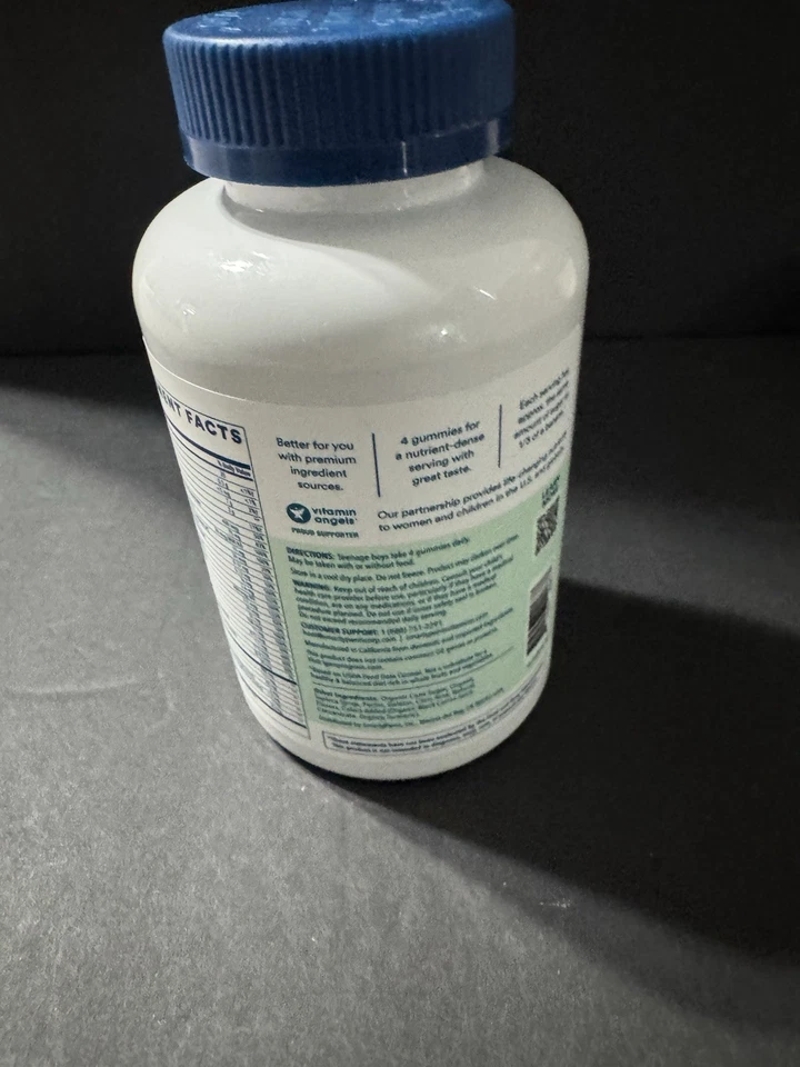 CALÇA INTELIGENTE Teen Guy Multi & Omegas, multi sabor, 120 gomas E2C - Imagem 2 de 2