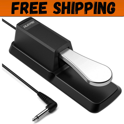 #ad Sustain Pedal for Yamaha Keyboard Piano Keyboard Pedal with Polarity Switch for $12.29