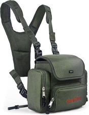 Binocuar Harness Chest Pack, Bino Harness with Rangefiner Pouch, Bino Case