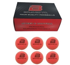 6 PCS Professional Foosball Balls Tournament Quality Regulation Size Red