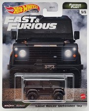 HOT WHEELS 2021 PREMIUM FAST & FURIOUS FURIOS FLEET LAND ROVER DEFENDER 90 RR'S!