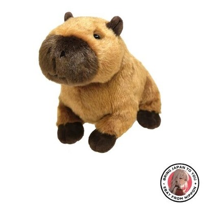 Neu SunLemon Fluffies Medium Capybara Plüschtier 19 x 26 x 16 cm Niedliches Tier