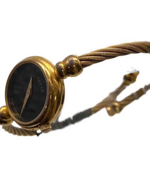 Gucci Bangle Watch Women's Swiss Quartz 1.8cm Black Used thumbnail 7