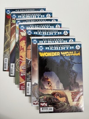 Wonder Woman Rebirth Year One full storyline #2, 4, 6, 8, 10, 12, 14 NM-
