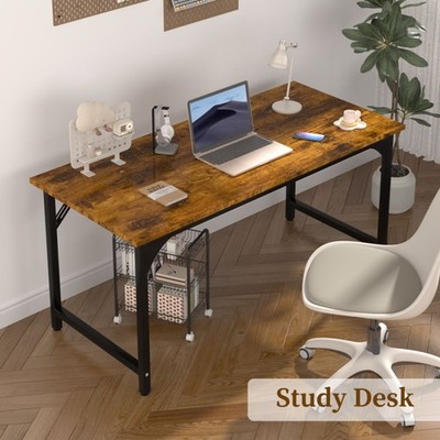 Computer Desk 55Inch Gaming Desk Study Table Computer Gaming Desk
