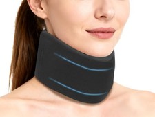 Neck Brace for Sleeping, Soft Foam Cervical Collar M Type2 , Black