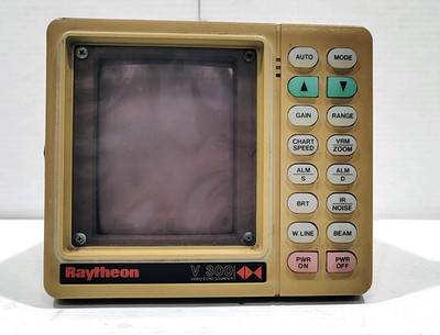 Raytheon V300 Video Echo Sounder Marine Fish-Finding Or Depth-Sounding Unit