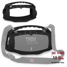 Silicone Cover Case for JBL Xtreme 4 Portable Bluetooth Speaker  Black