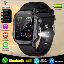 Smartwatch Uomo Donna Fitness Tracker Pressione Sangue Frequenza Cardiaca Sport