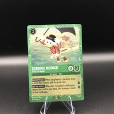 DuckTales Scrooge McDuck S.H.U.S.H. Agent 36/P3 Lorcana Odyssey Character Card