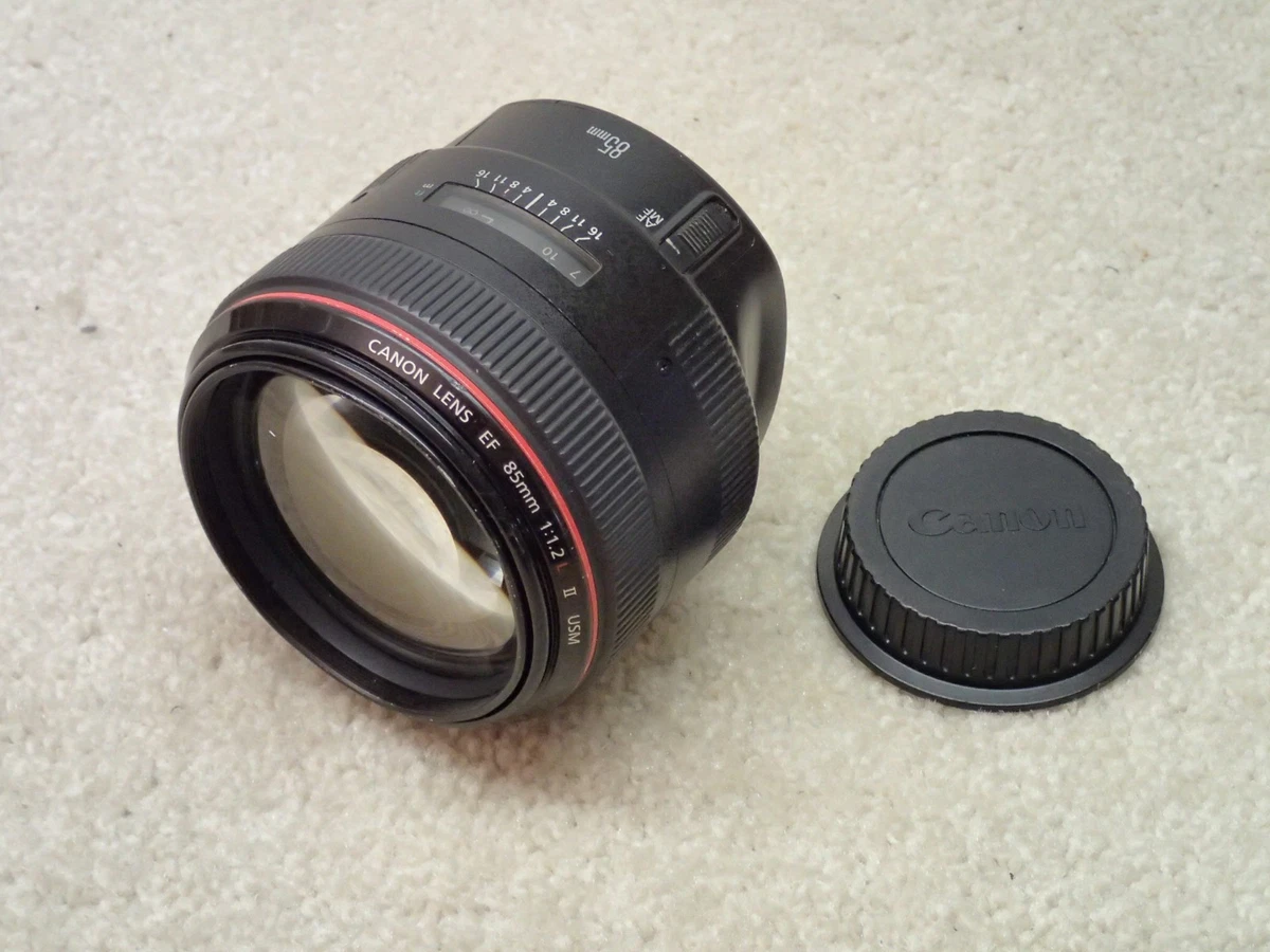 Canon EF f/1.2 Camera Lenses 85mm Focal for sale | eBay