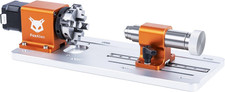 4Th Axis Rotary Engraving Module with 4 Jaw Chuck, Reducing Ratio 30:1
