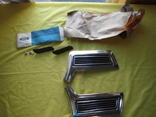 Nos 1967 Galaxie 500 Xl Ltd Rh Lh Lower Front Fender Moldings C7az-16c068-69