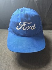 FORD Blue Snapback Trucker Hat KC Vintage