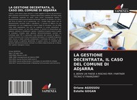 Oriane Agossou (U. A.) | LA Gestione Decentrata, IL Caso DEL Comune DI Adjarra