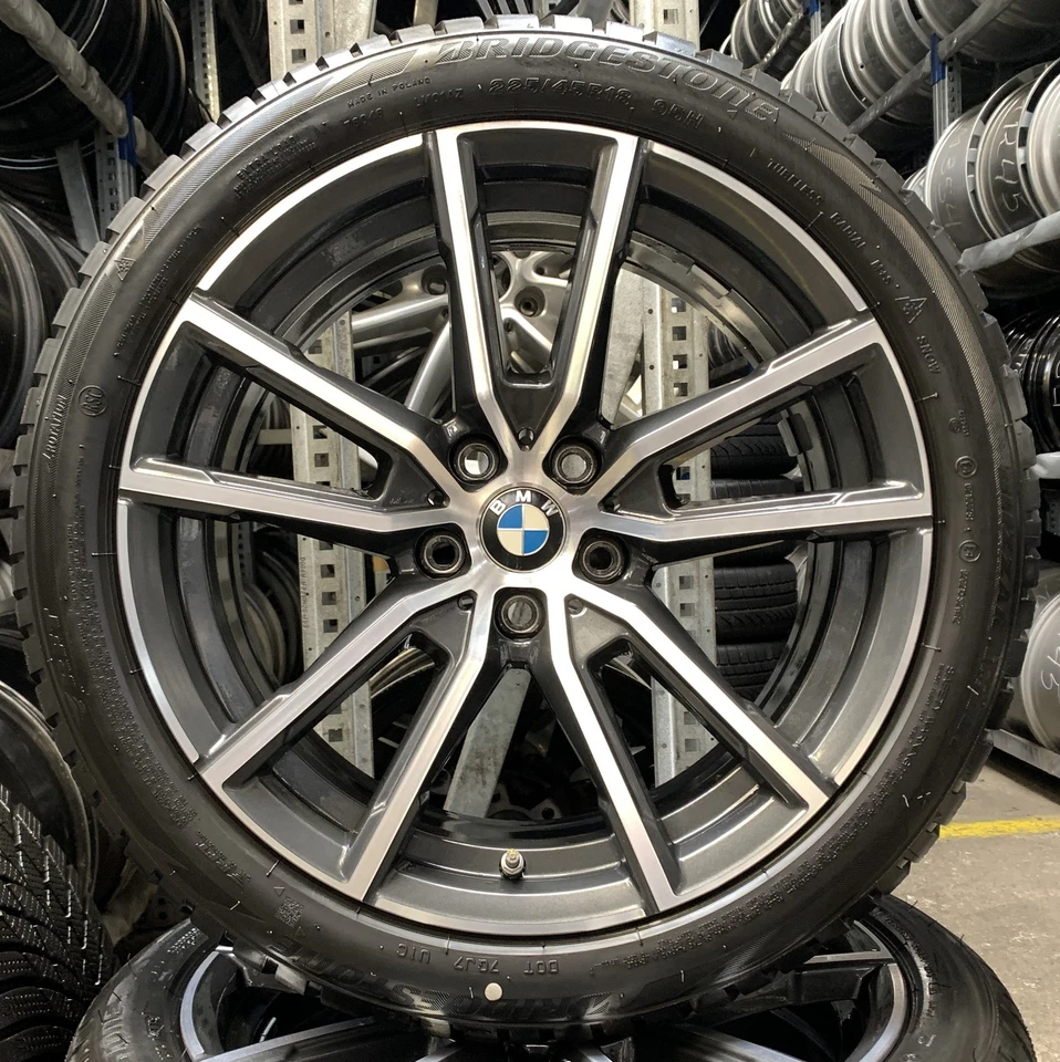 4 Orig BMW Winterräder Styling 780 225/45 R18 95H 3er G20 G21 4er G22 G23 688352 - Bild 2 von 3