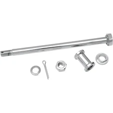 Drag Specialties Axle - Rear - Chrome - K/XL 0214-0583