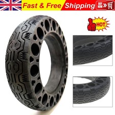 10 x 2.5 Rubber Solid Tyre Ninebot Max G30 60/70-6.5 Electric Scooter Honeycomb