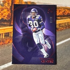 2025 Panini Silhouette Football Cris Carter RED Parallel #57/75 Vikings
