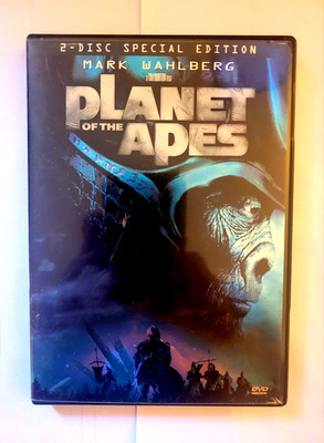 Planet of the Apes DVD Sci Fi Action 2001 PG13 2 Disc Special Ed. Free Shipping
