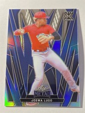 JOSWA LUGO angels 2024 Leaf Metal #98 Prismatic Blue XRC 18/35 (H3)