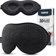 Bequeme Augenmaske für Herren & Damen, 100％ Lichtblockierend