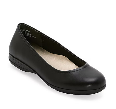 NiB East 5th Women's Erin Round Toe Ballet Flats Black Size 9 M $70 RY1438
