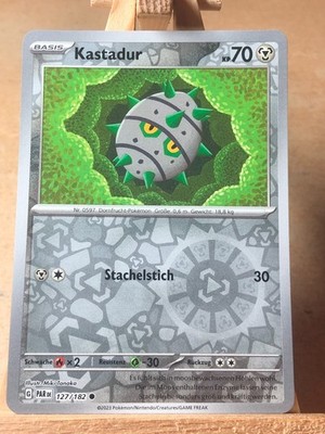 Pokemon Tcg Kastadur | Deutsch 127/182  |  Reverse Holo Paradox Rift