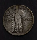 1918 S Standing Liberty Quarter Choice VF Lot 3266
