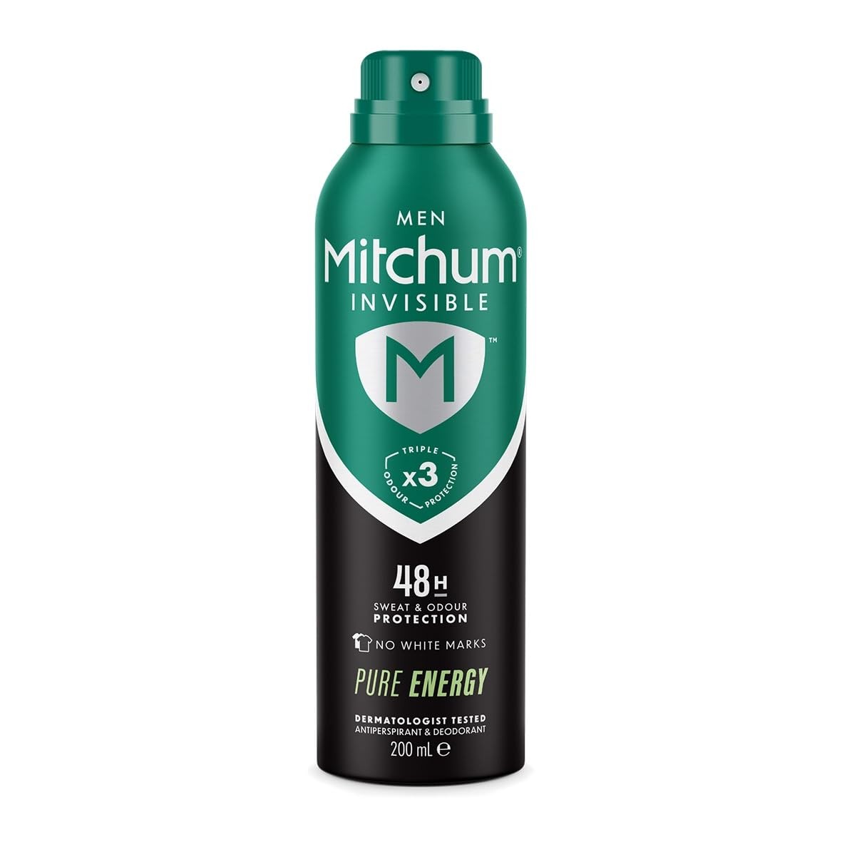 Mitchum Invisible Men 48HR Protection Aerosol Deodorant & Anti Perspirant No