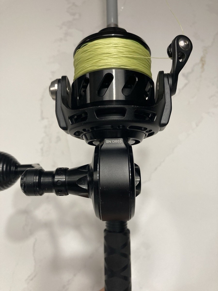 Van Staal VR151B Left Hand Spinning Reel Black + brand new Shimano