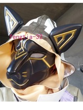 NEW Ana Amari Cat God Overwatch Bastet Full Face Mask Helmet Cosplay Prop Gifts