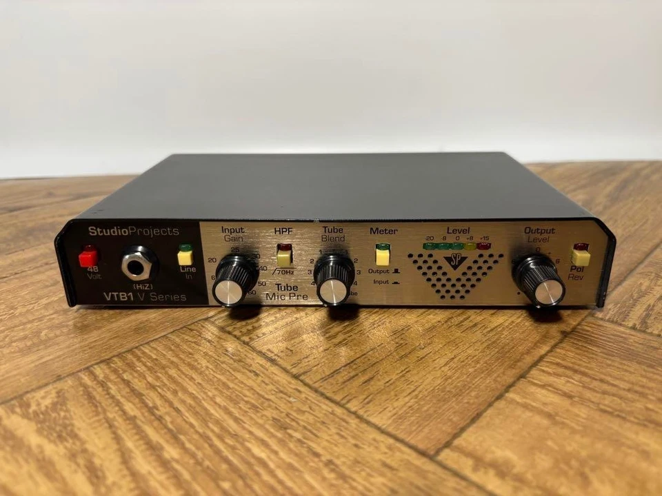 Studio Projects VTB1 Tube Mic Preamp w/ Power Supply(100V) and Box Mint - Image 3 of 4