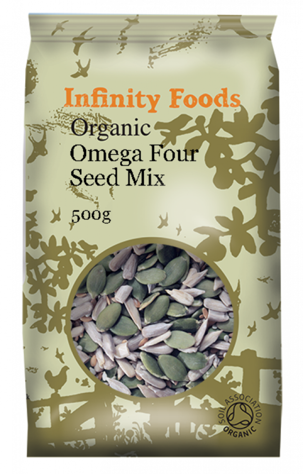 Infinity Foods Organic Omega Four Seed Mix 500g