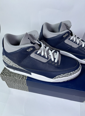 Size 10.5 - Jordan 3 Retro Blue for sale online | eBay
