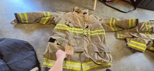 Globe Fire Fighter Turnout Jacket Gear Sz 48 Length 35 Used MFG 2016