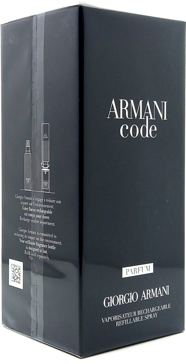GIORGIO ARMANI CODE PARFUM SPRAY FOR MEN 4.2 Oz / 125 ml BRAND NEW