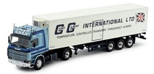TEKNO,SCANIA R113 4x2 with refrigerated trailer 3 Axles GILBERT GEOFF, 1/50, ...