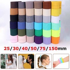 Premium Elastic Stretch Flat 25-150mm Width Woven Sewing Strap Waist Band Color
