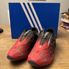 Hellstar x adidas Megaride S2 Bright Red Core Black  Size 11.5M  In Hand
