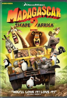 Madagascar: Escape 2 Africa (DVD, 2006, Widescreen Edition) - DISC ONLY 