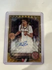 Oziyah Sellers 2025 Bowman Chrome Gold Geometric Refractor 1st RC Auto /50
